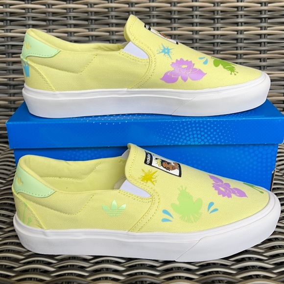 Adidas Court Rallye Slip J X DISNEY WMNS sneakers - Picture 1 of 16